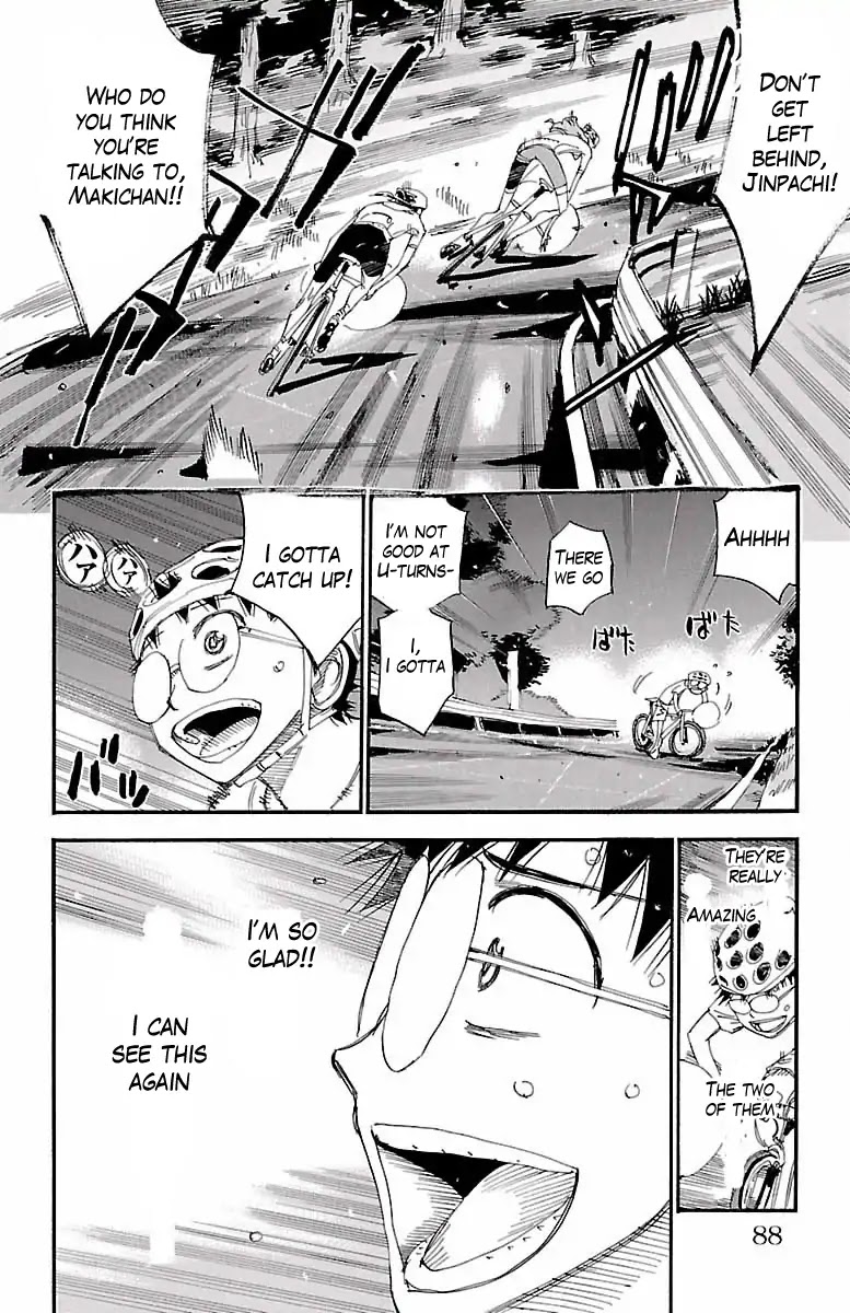 Yowamushi Pedal Chapter 420 page 17 - Chapter 420: The climb