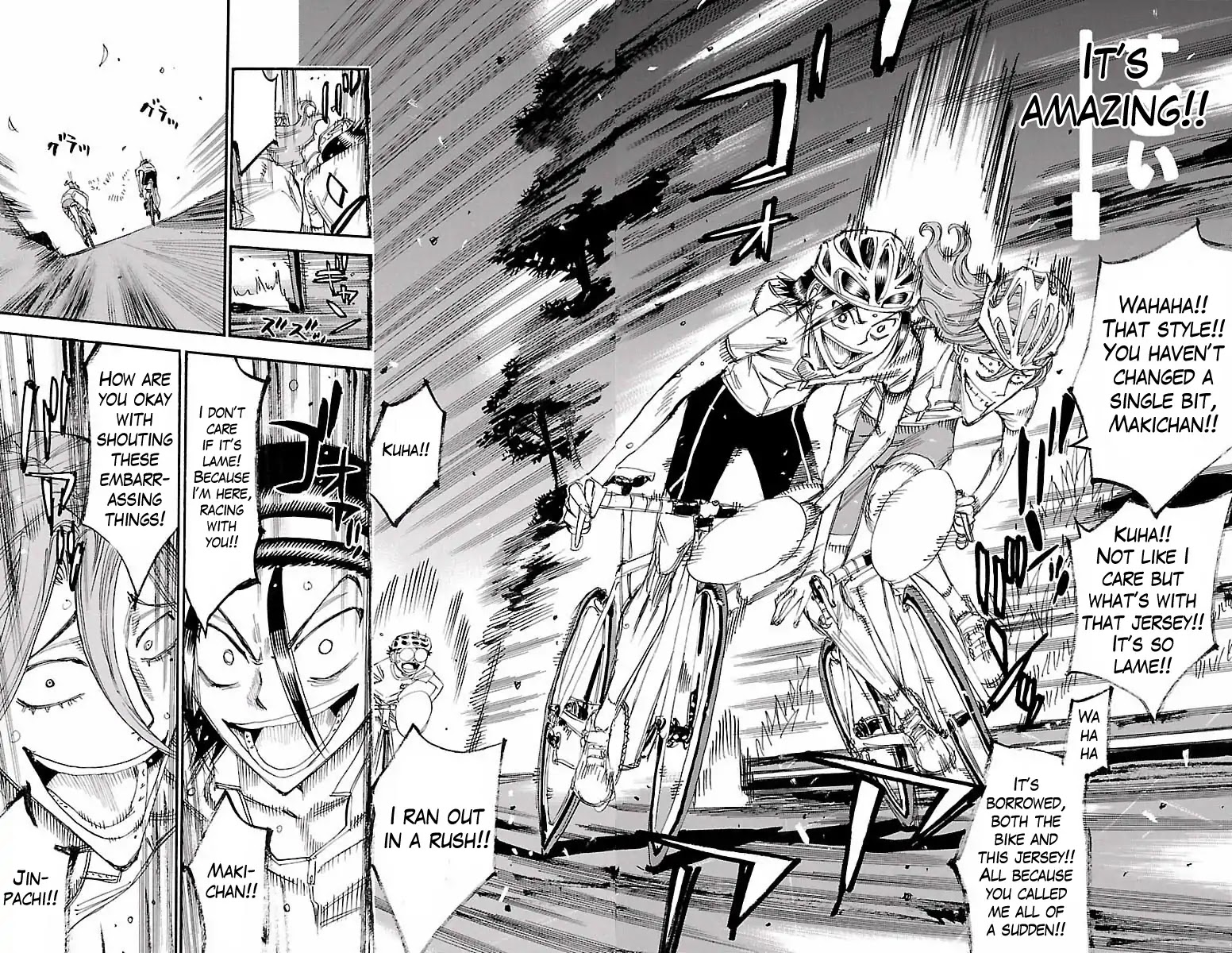 Yowamushi Pedal Chapter 420 page 5 - Chapter 420: The climb