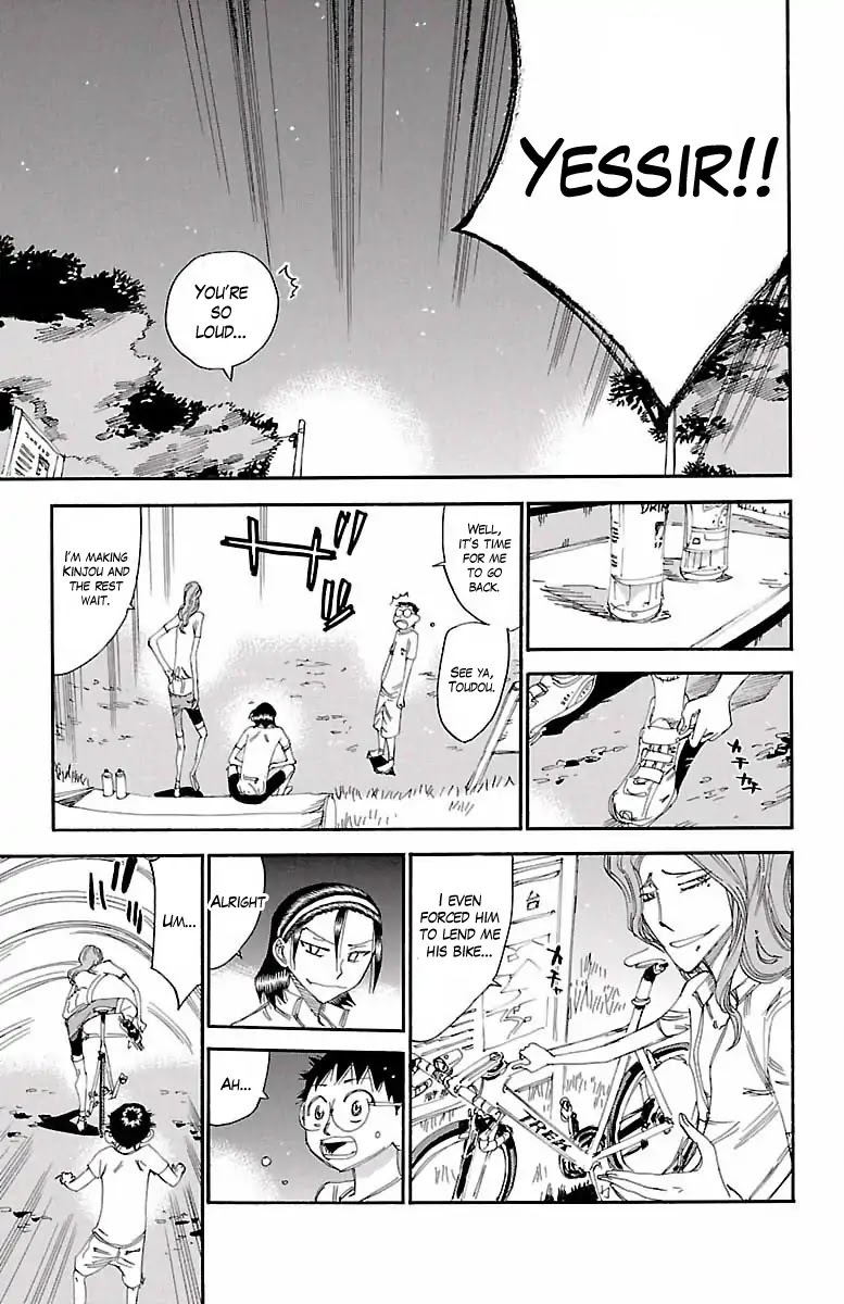 Yowamushi Pedal Chapter 421 page 11 - Chapter 421: those who saw the light