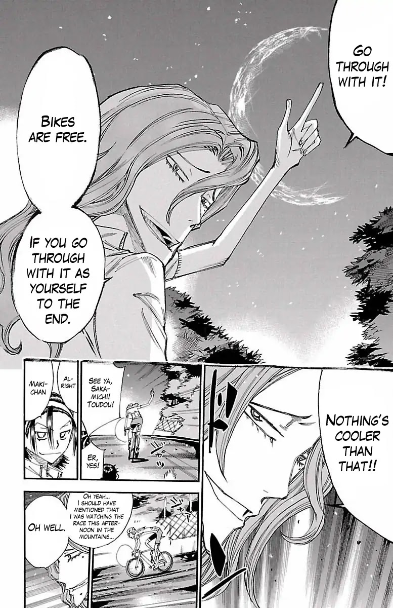 Yowamushi Pedal Chapter 421 page 14 - Chapter 421: those who saw the light