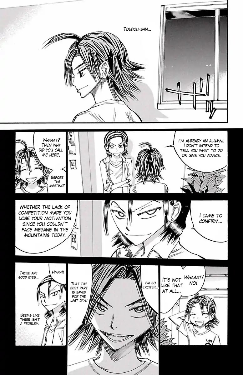 Yowamushi Pedal Chapter 421 page 17 - Chapter 421: those who saw the light