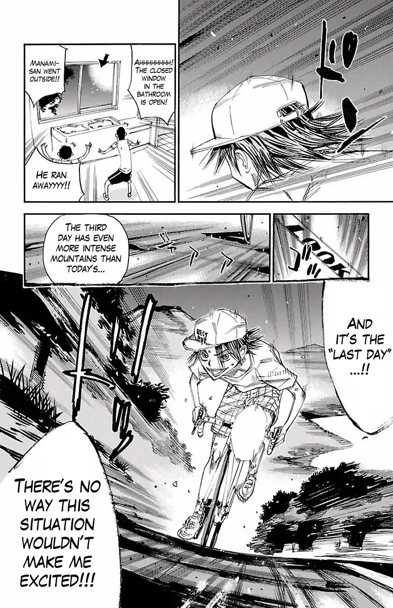 Yowamushi Pedal Chapter 421 page 18 - Chapter 421: those who saw the light
