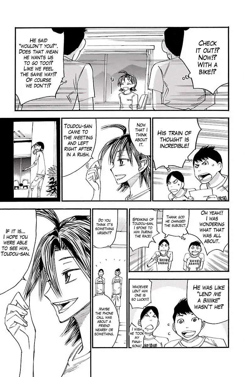 Yowamushi Pedal Chapter 421 page 4 - Chapter 421: those who saw the light