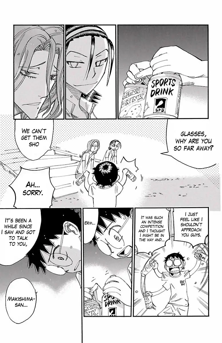 Yowamushi Pedal Chapter 421 page 7 - Chapter 421: those who saw the light