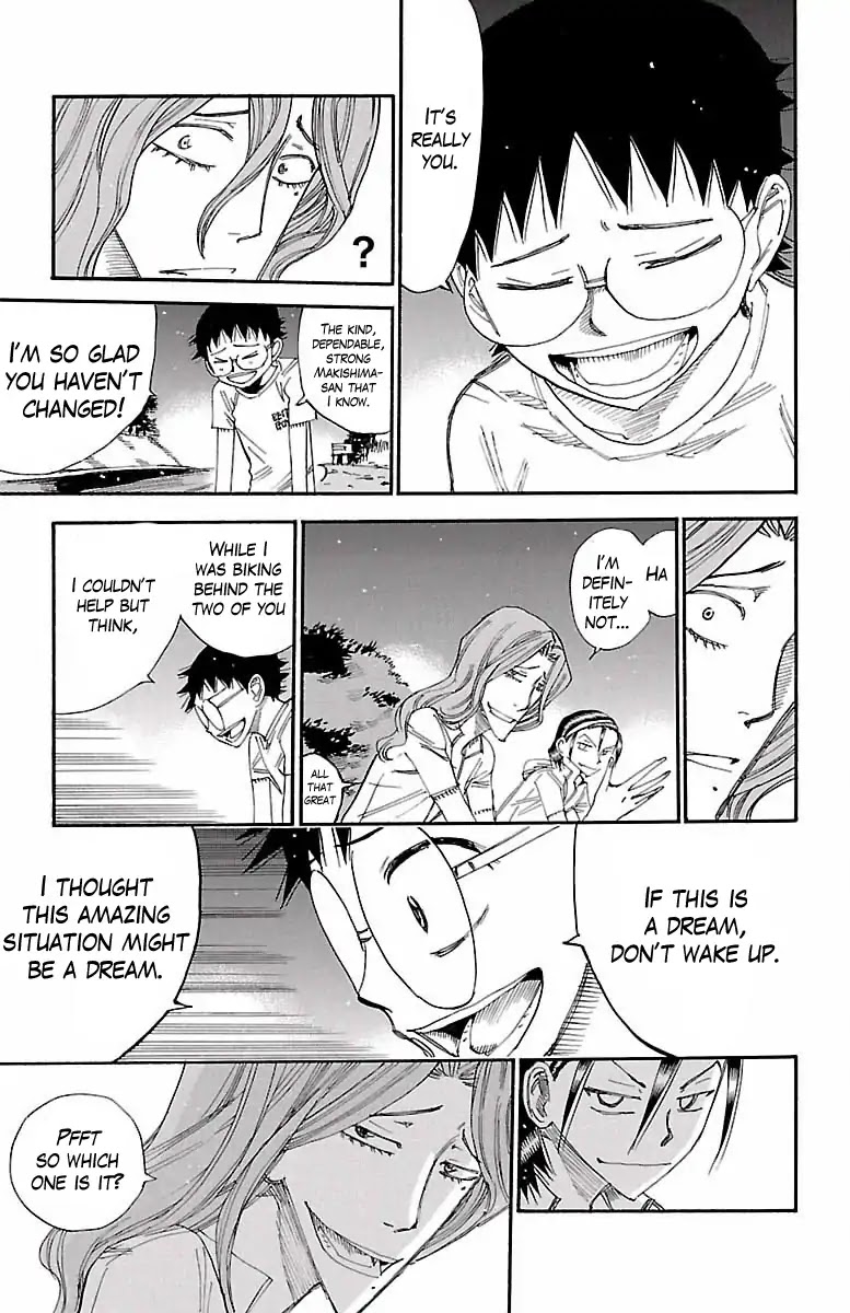 Yowamushi Pedal Chapter 421 page 9 - Chapter 421: those who saw the light