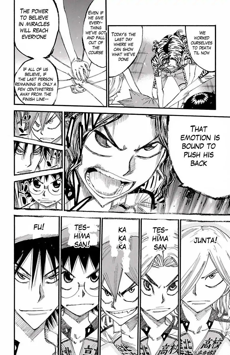 Yowamushi Pedal Chapter 422 page 11 - Chapter 422: The morning of determination