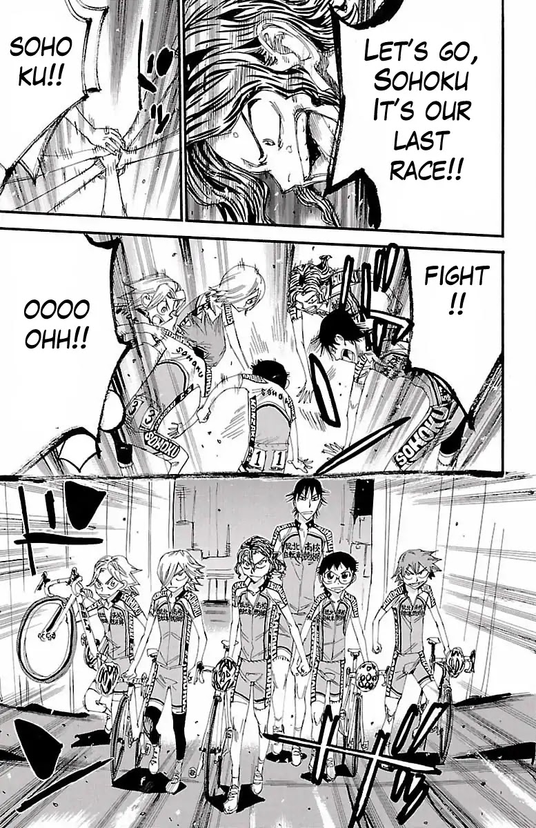 Yowamushi Pedal Chapter 422 page 12 - Chapter 422: The morning of determination