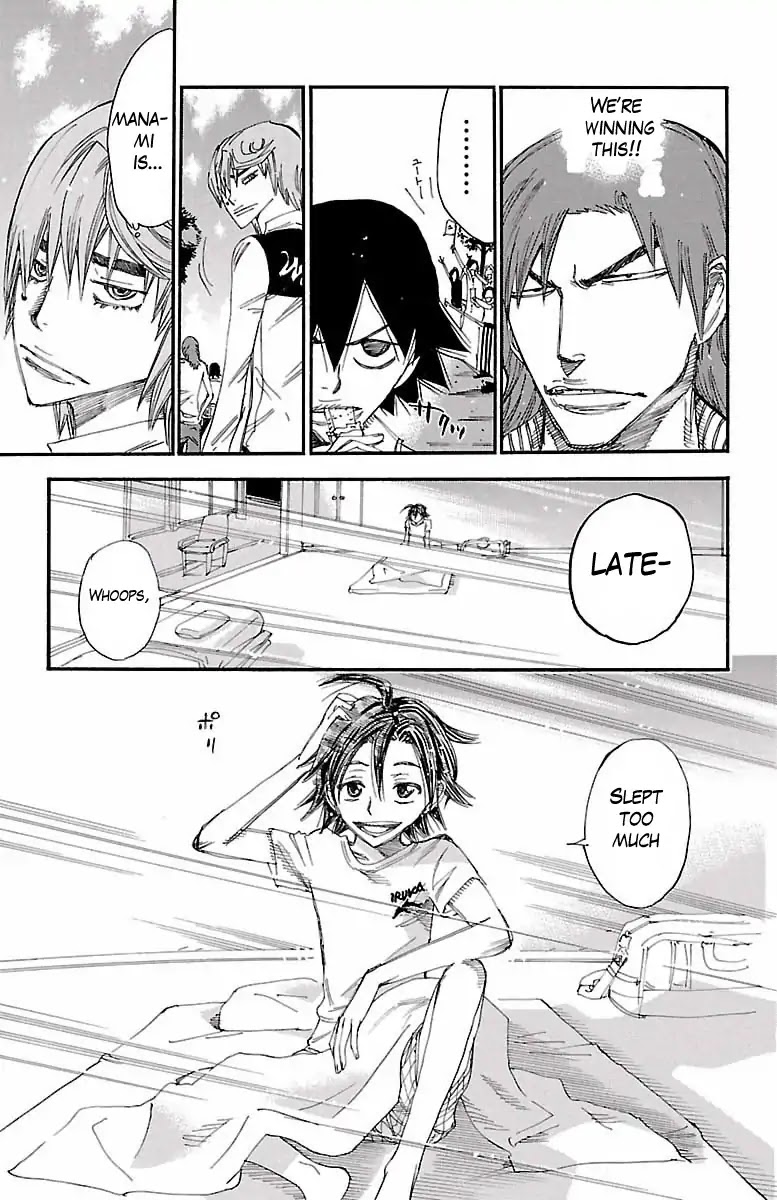 Yowamushi Pedal Chapter 422 page 8 - Chapter 422: The morning of determination