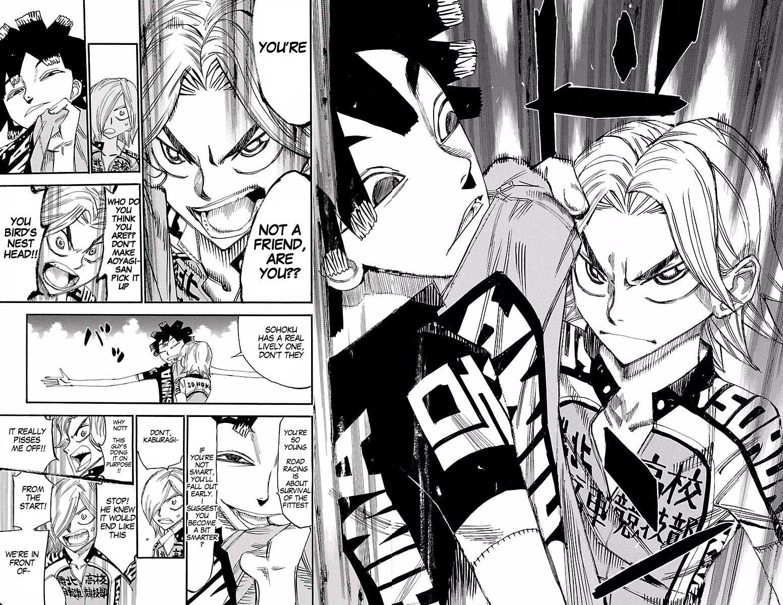Yowamushi Pedal Chapter 423 page 15 - Chapter 423: Shoot them down