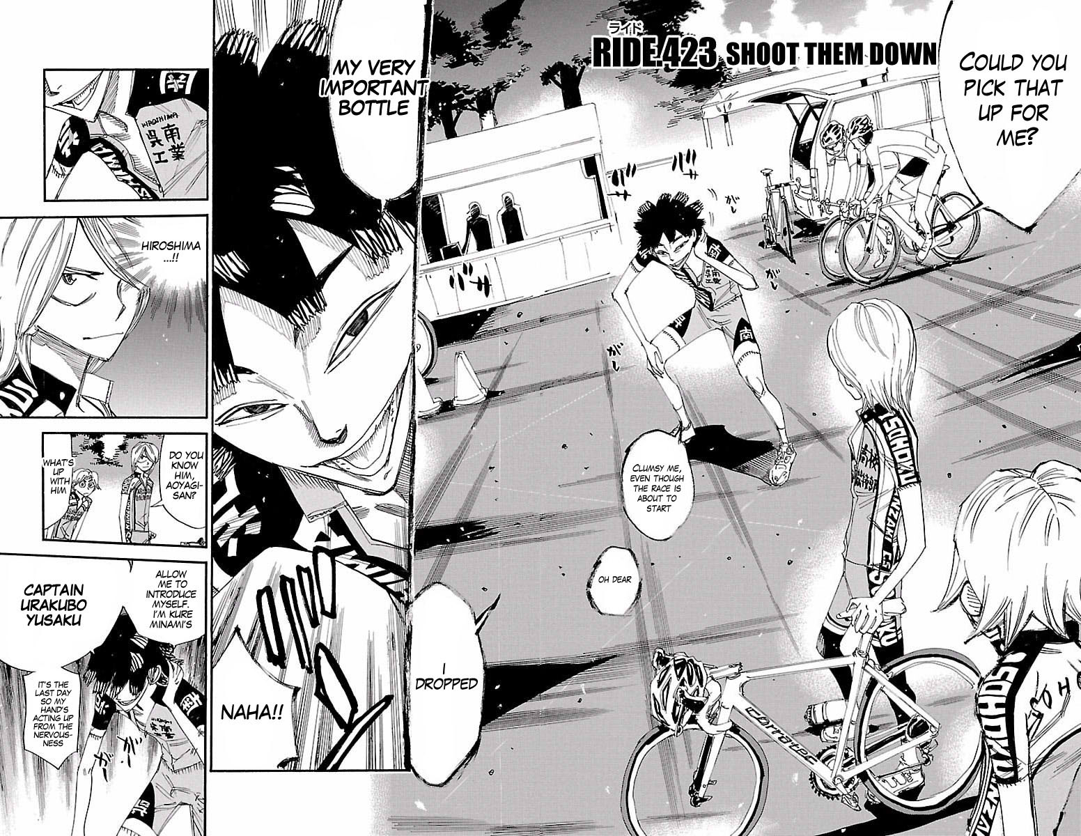 Yowamushi Pedal Chapter 423 page 4 - Chapter 423: Shoot them down