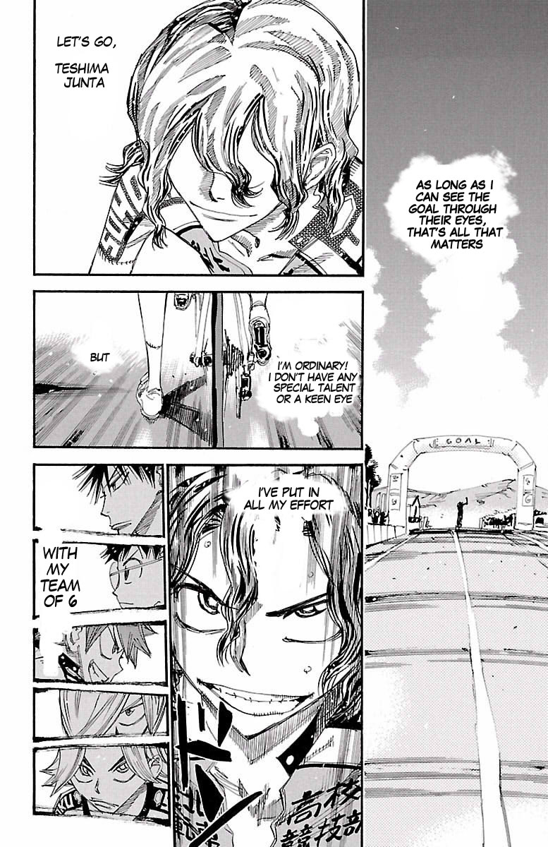 Yowamushi Pedal Chapter 424 page 11 - Chapter 424: Everyone's starting line