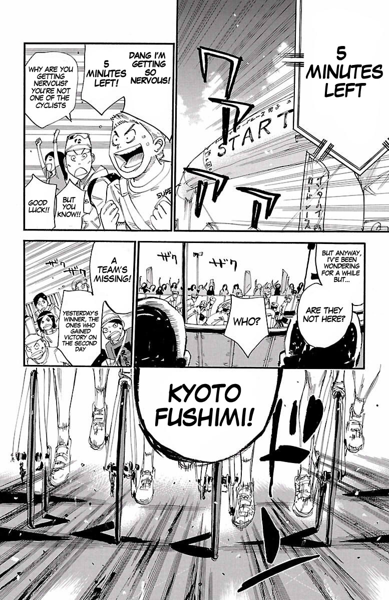 Yowamushi Pedal Chapter 424 page 14 - Chapter 424: Everyone's starting line
