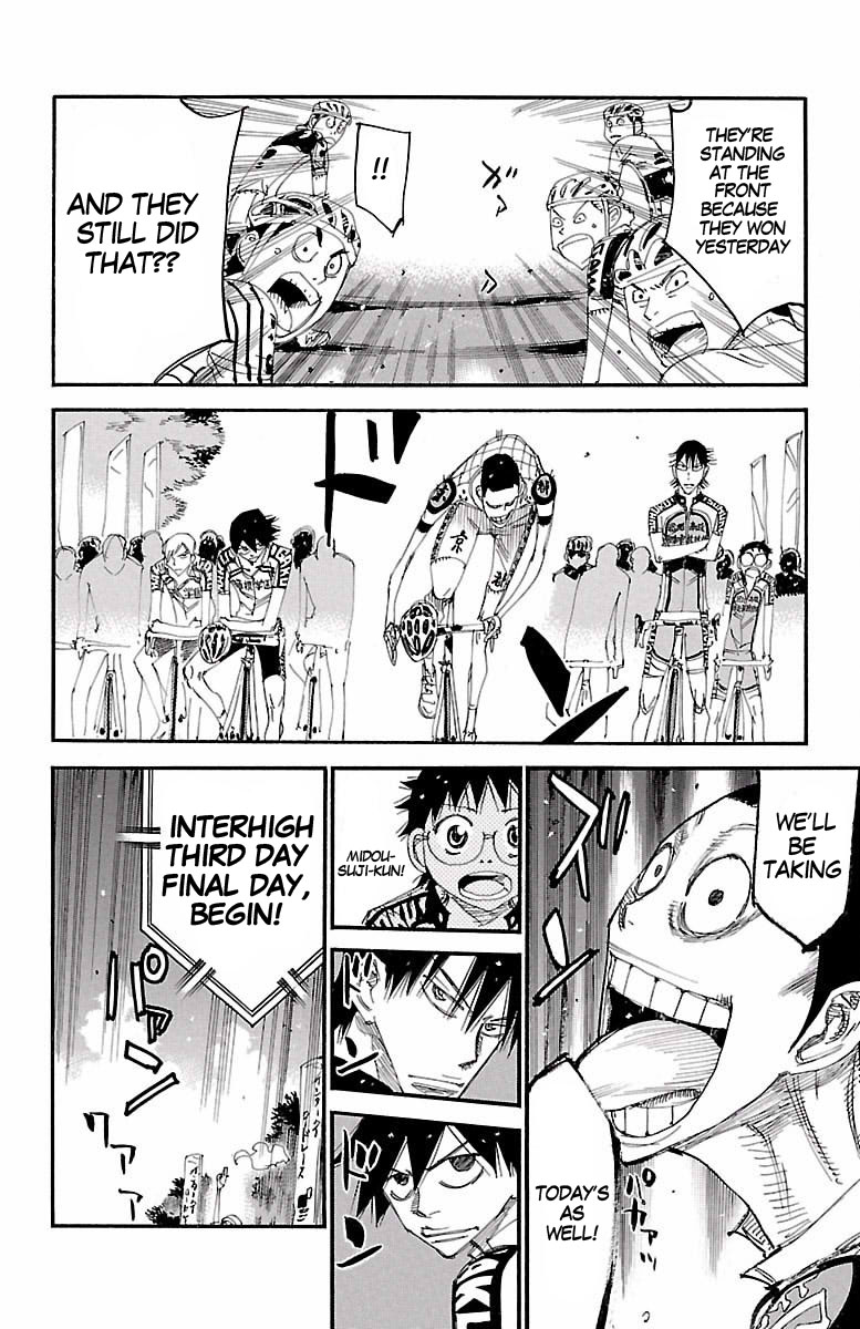 Yowamushi Pedal Chapter 424 page 17 - Chapter 424: Everyone's starting line