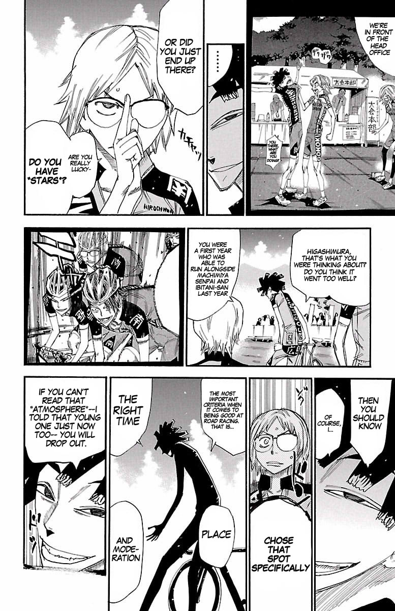 Yowamushi Pedal Chapter 424 page 2 - Chapter 424: Everyone's starting line