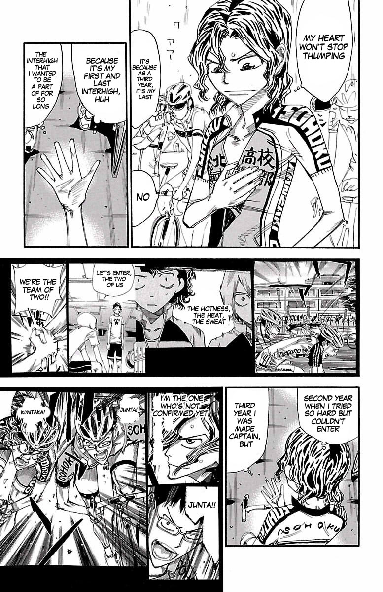 Yowamushi Pedal Chapter 424 page 8 - Chapter 424: Everyone's starting line