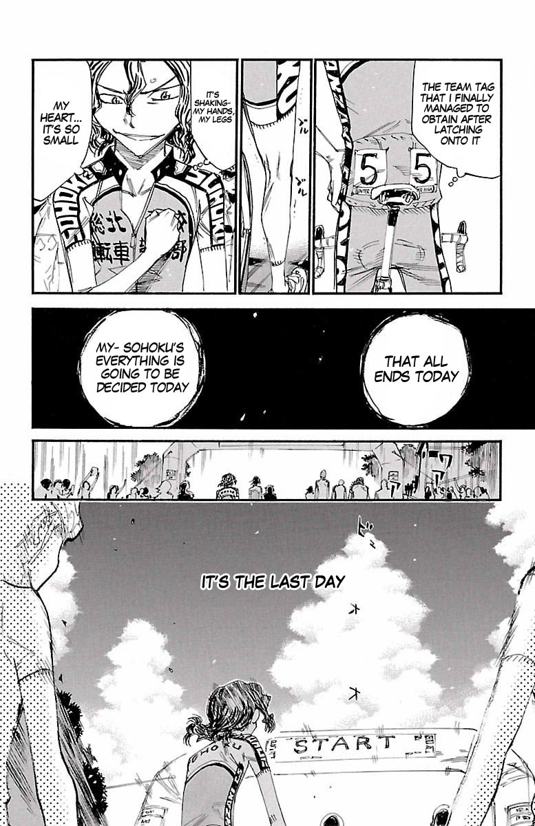 Yowamushi Pedal Chapter 424 page 9 - Chapter 424: Everyone's starting line