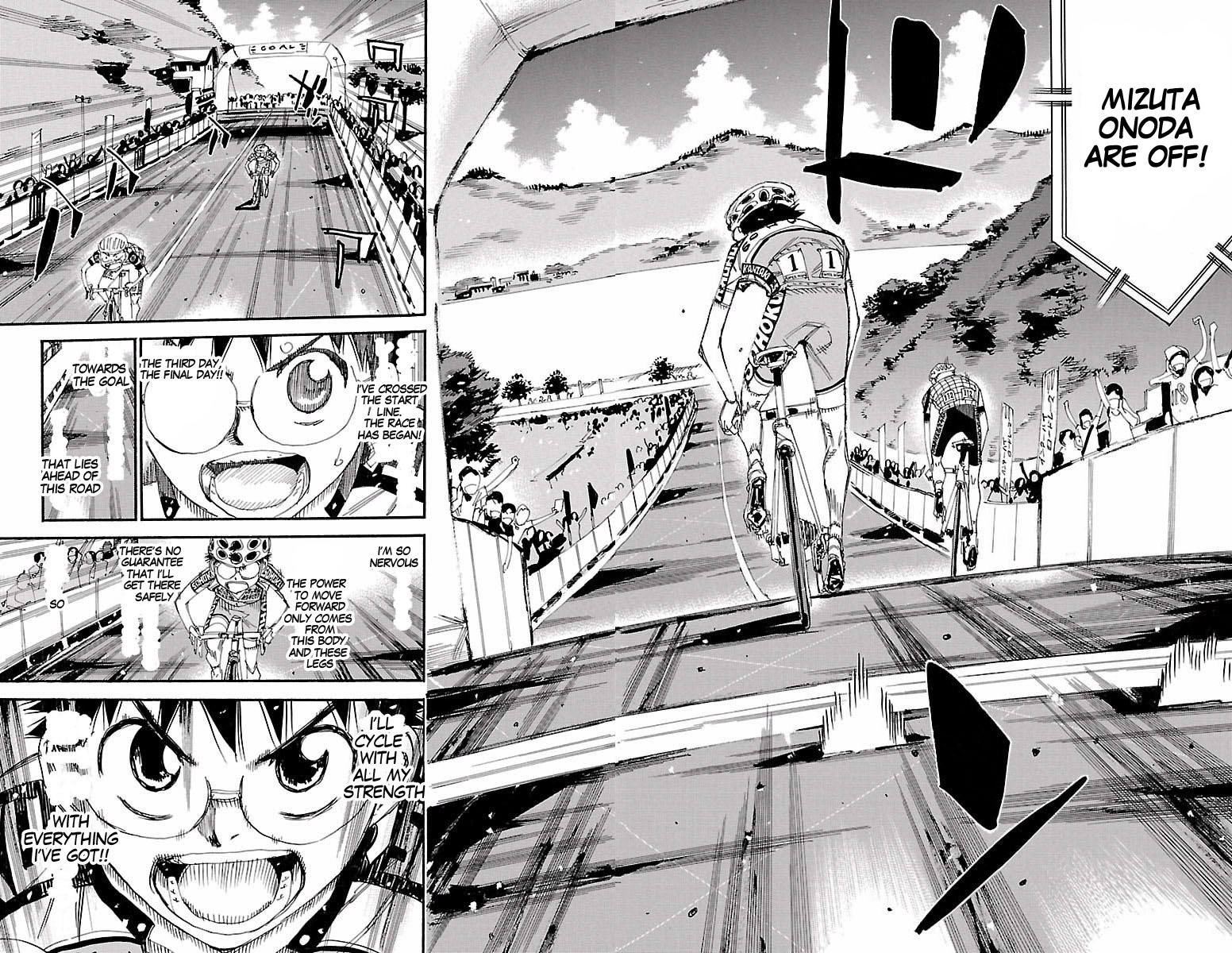 Yowamushi Pedal Chapter 425 page 10 - Chapter 425: Final day, begin!