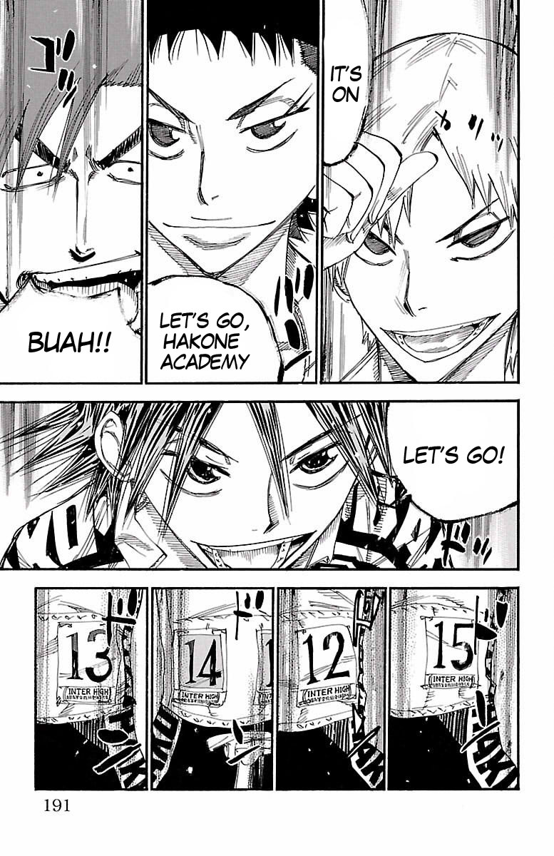 Yowamushi Pedal Chapter 425 page 13 - Chapter 425: Final day, begin!