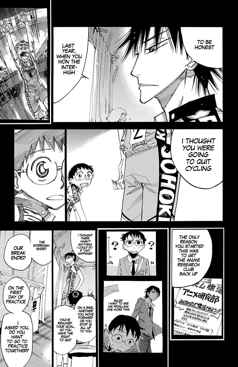 Yowamushi Pedal Chapter 426 page 12 - Chapter 426: Overcoming walls