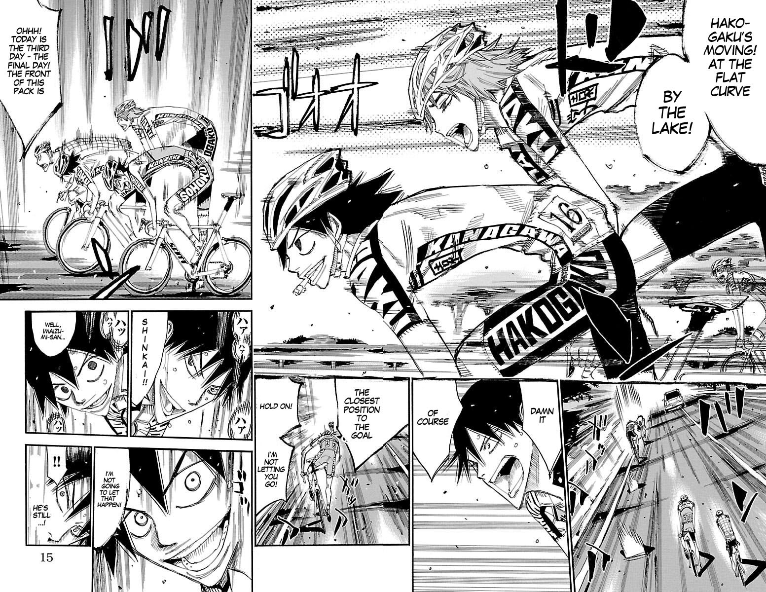 Yowamushi Pedal Chapter 426 page 8 - Chapter 426: Overcoming walls