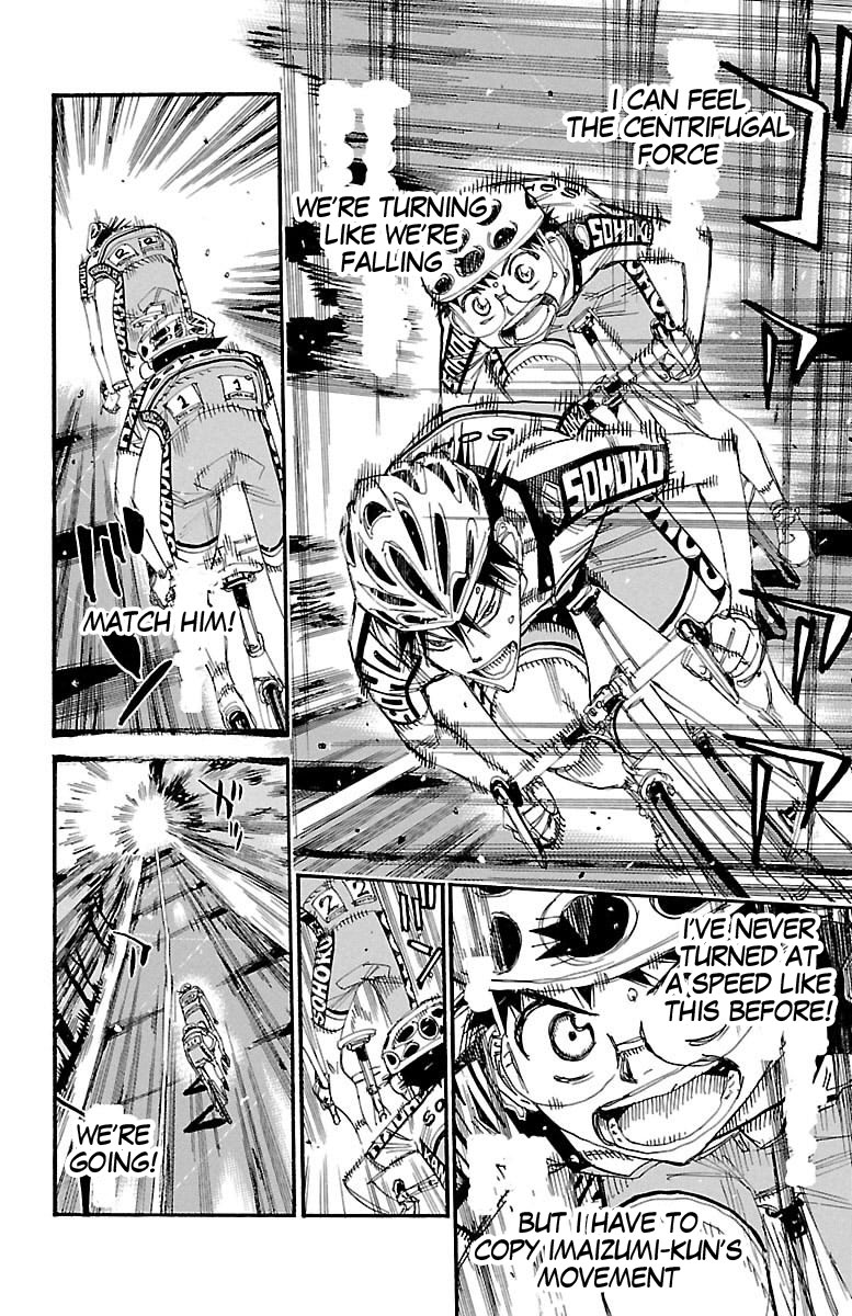 Yowamushi Pedal Chapter 427 page 12 - Chapter 427: the two's downhill