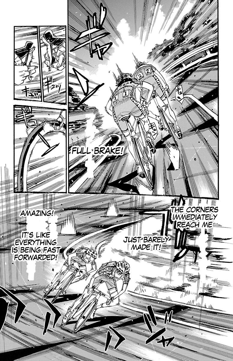 Yowamushi Pedal Chapter 427 page 13 - Chapter 427: the two's downhill