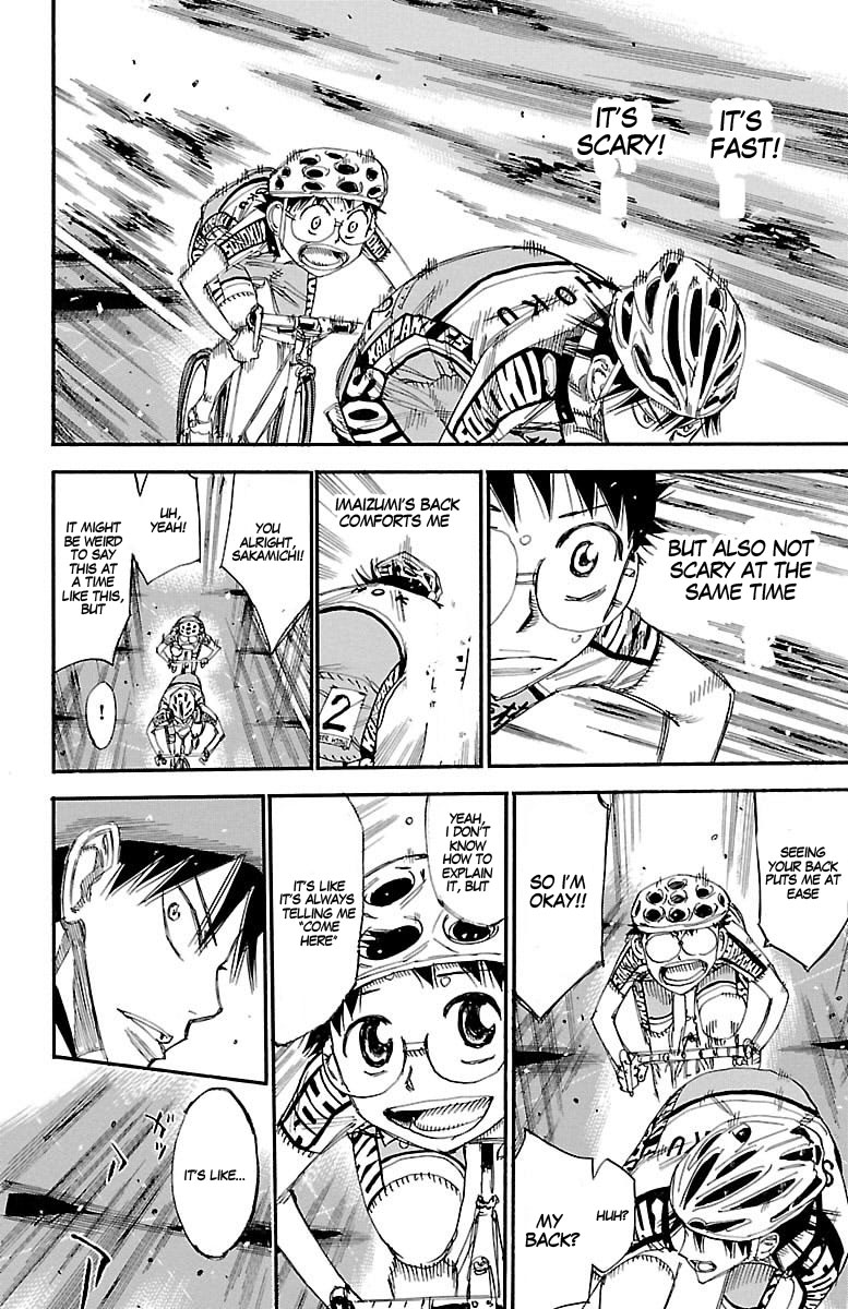 Yowamushi Pedal Chapter 427 page 14 - Chapter 427: the two's downhill