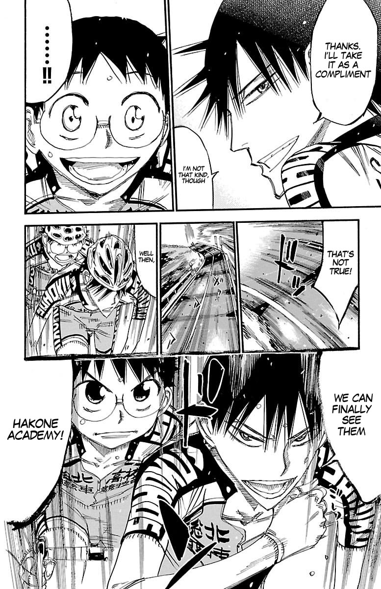 Yowamushi Pedal Chapter 427 page 16 - Chapter 427: the two's downhill