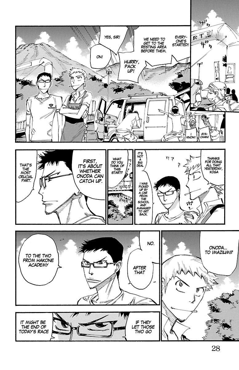 Yowamushi Pedal Chapter 427 page 3 - Chapter 427: the two's downhill