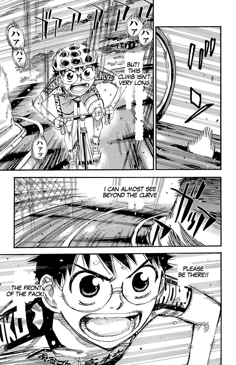 Yowamushi Pedal Chapter 427 page 4 - Chapter 427: the two's downhill