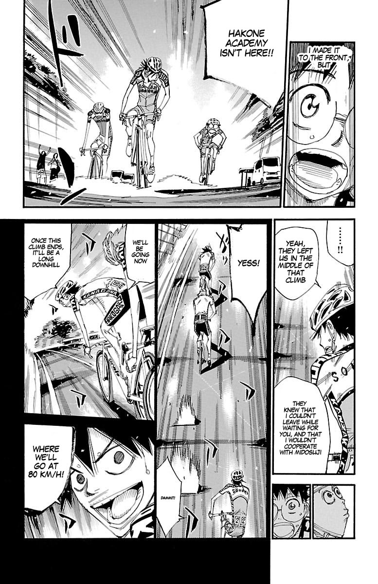 Yowamushi Pedal Chapter 427 page 8 - Chapter 427: the two's downhill