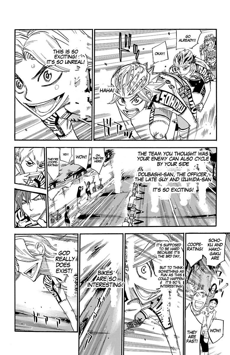 Yowamushi Pedal Chapter 428 page 13 - Chapter 428: Cooperation