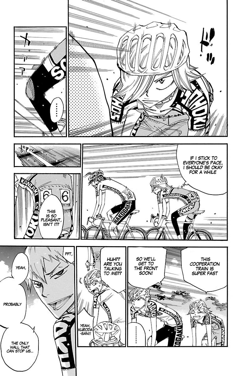 Yowamushi Pedal Chapter 428 page 14 - Chapter 428: Cooperation