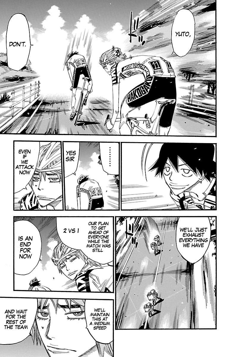 Yowamushi Pedal Chapter 428 page 4 - Chapter 428: Cooperation