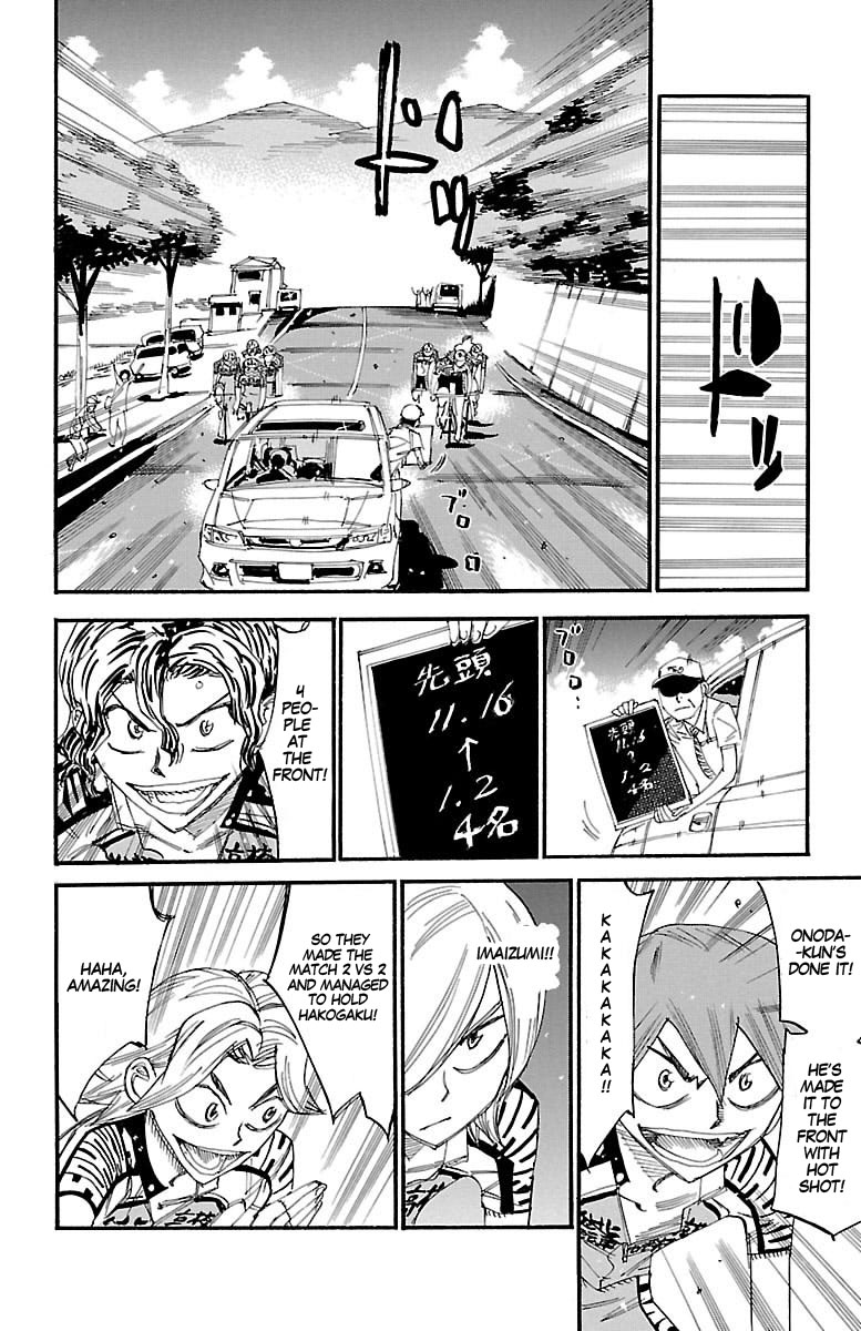 Yowamushi Pedal Chapter 428 page 5 - Chapter 428: Cooperation