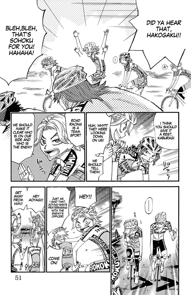 Yowamushi Pedal Chapter 428 page 6 - Chapter 428: Cooperation