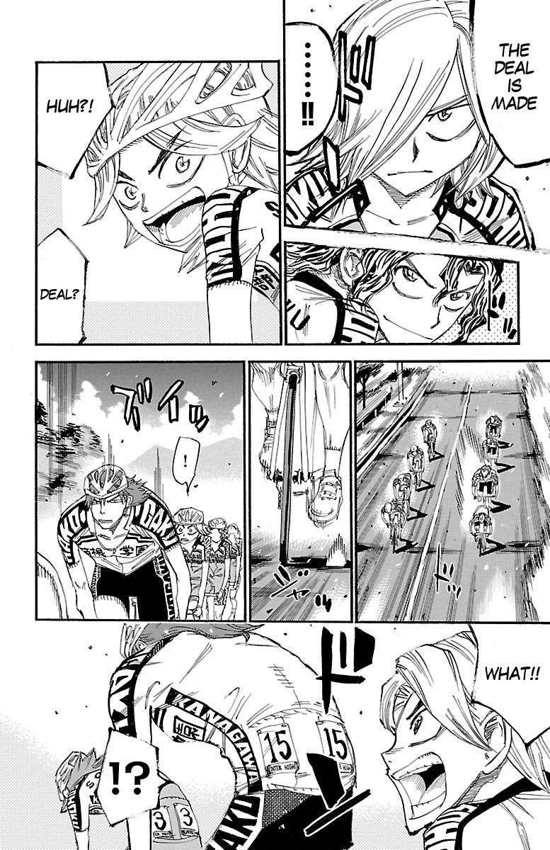Yowamushi Pedal Chapter 428 page 7 - Chapter 428: Cooperation