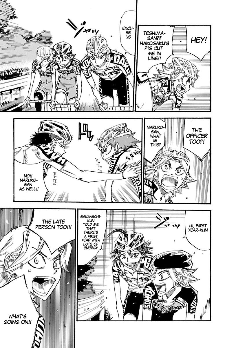 Yowamushi Pedal Chapter 428 page 8 - Chapter 428: Cooperation