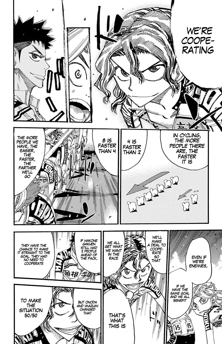 Yowamushi Pedal Chapter 428 page 9 - Chapter 428: Cooperation