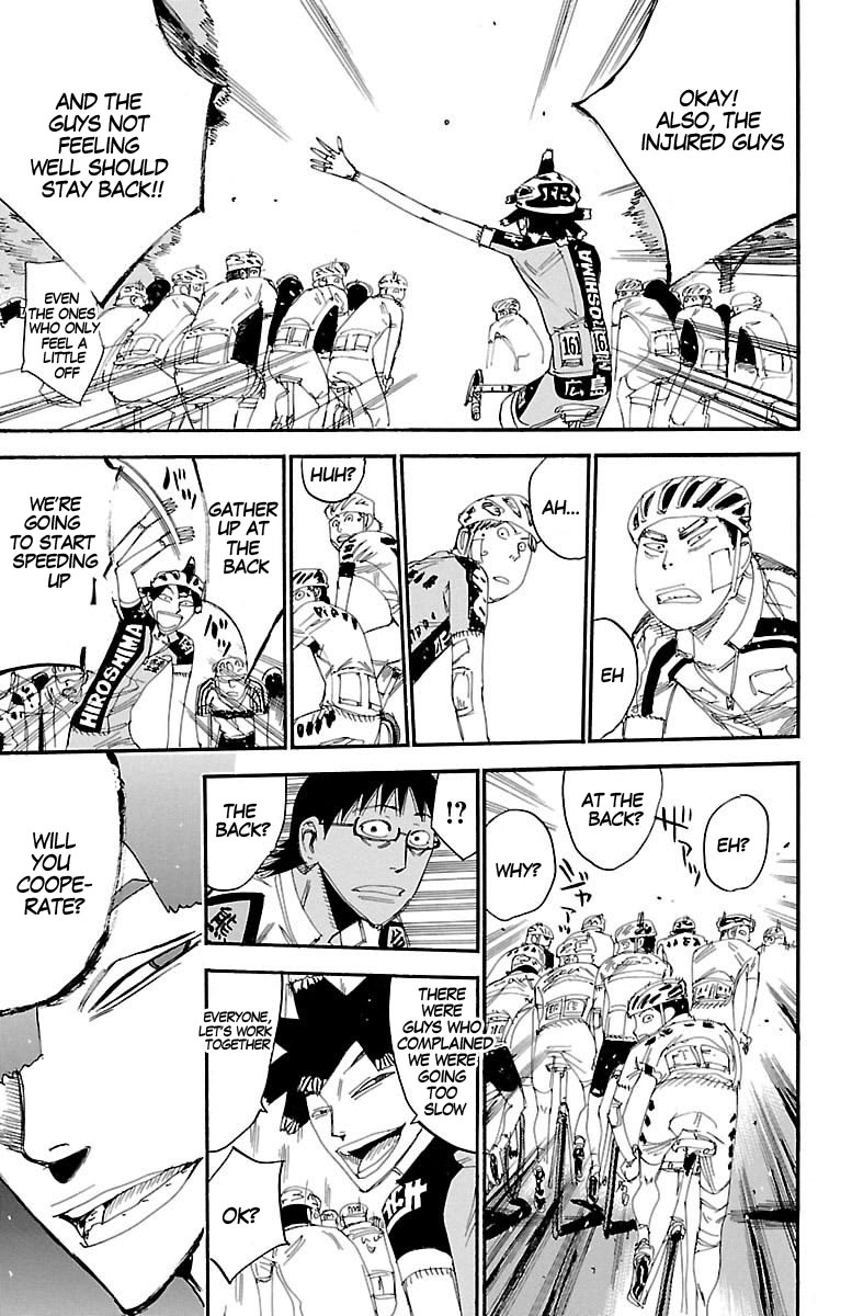 Yowamushi Pedal Chapter 429 page 16 - Chapter 429: The pack's leader