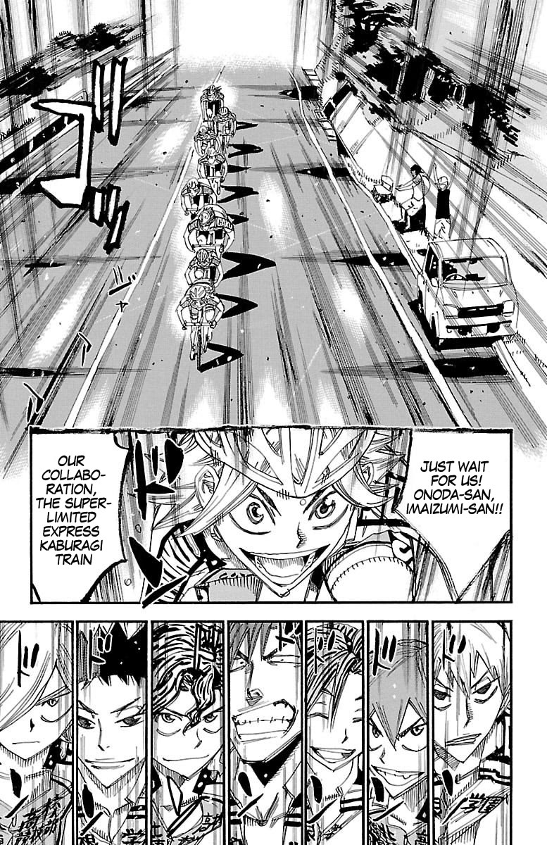 Yowamushi Pedal Chapter 429 page 3 - Chapter 429: The pack's leader