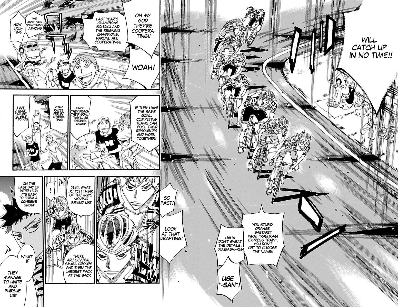 Yowamushi Pedal Chapter 429 page 4 - Chapter 429: The pack's leader
