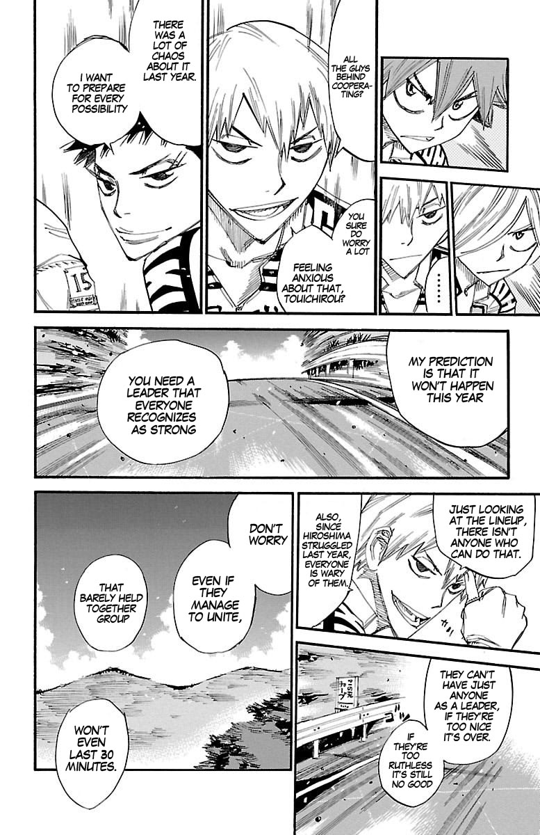 Yowamushi Pedal Chapter 429 page 5 - Chapter 429: The pack's leader