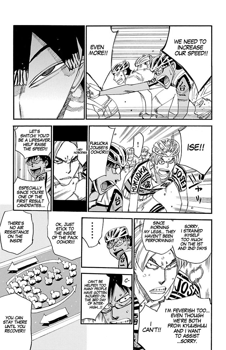 Yowamushi Pedal Chapter 429 page 8 - Chapter 429: The pack's leader