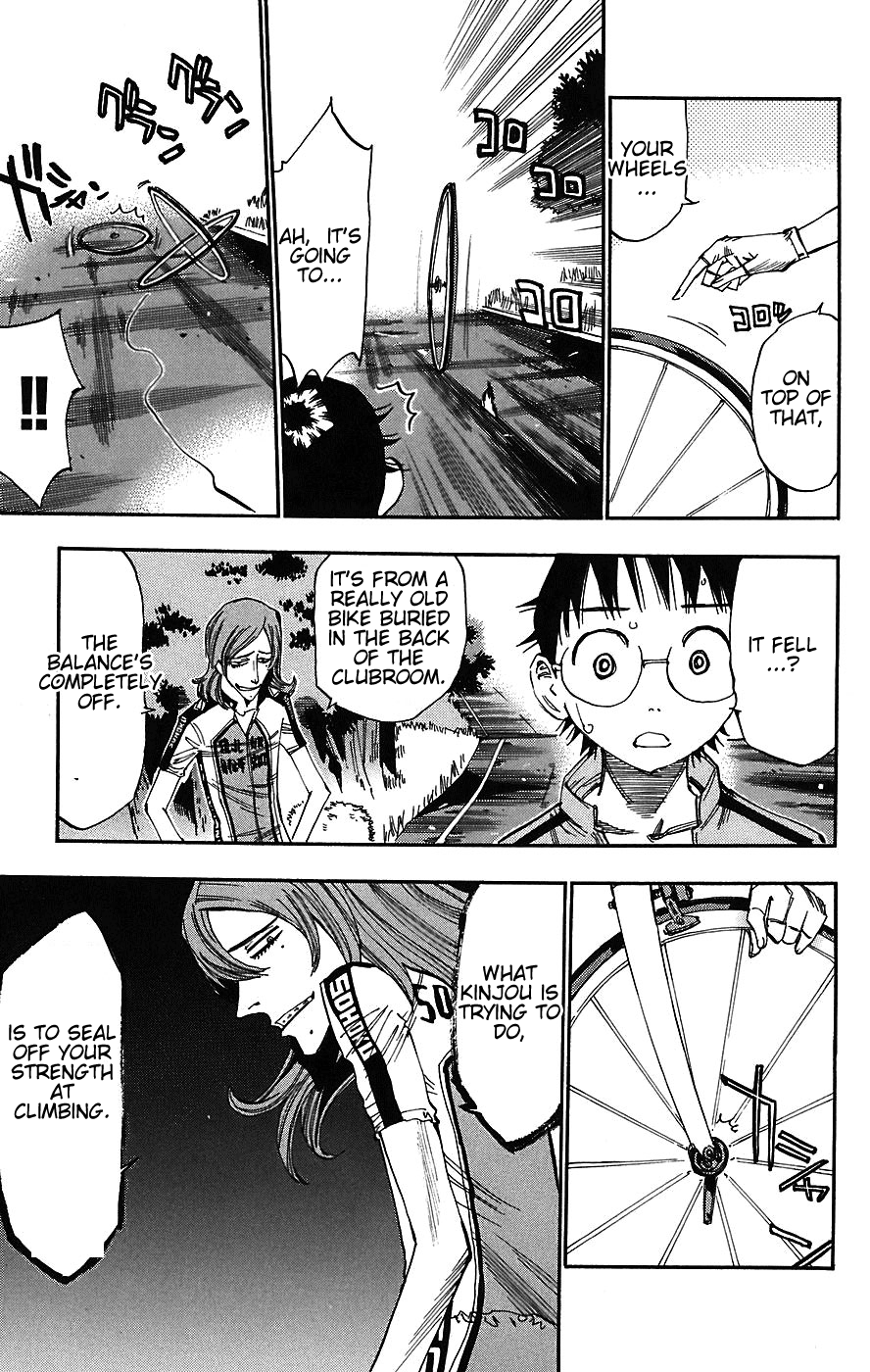 Yowamushi Pedal Chapter 43 page 10 - Chapter 43: The Challenge