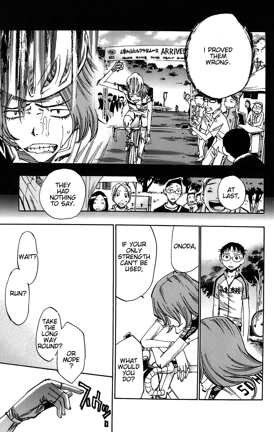 Yowamushi Pedal Chapter 43 page 12 - Chapter 43: The Challenge
