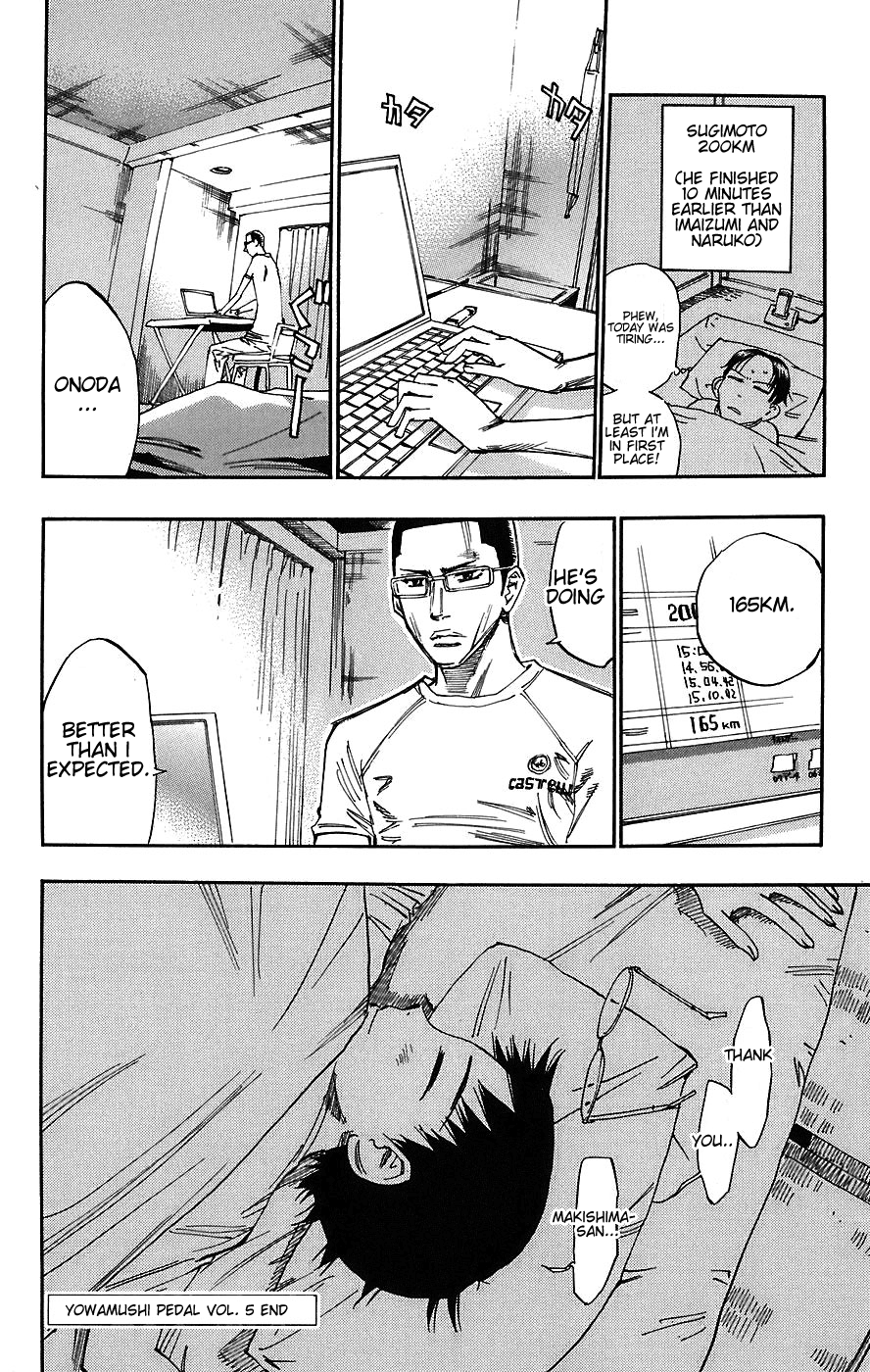 Yowamushi Pedal Chapter 43 page 19 - Chapter 43: The Challenge