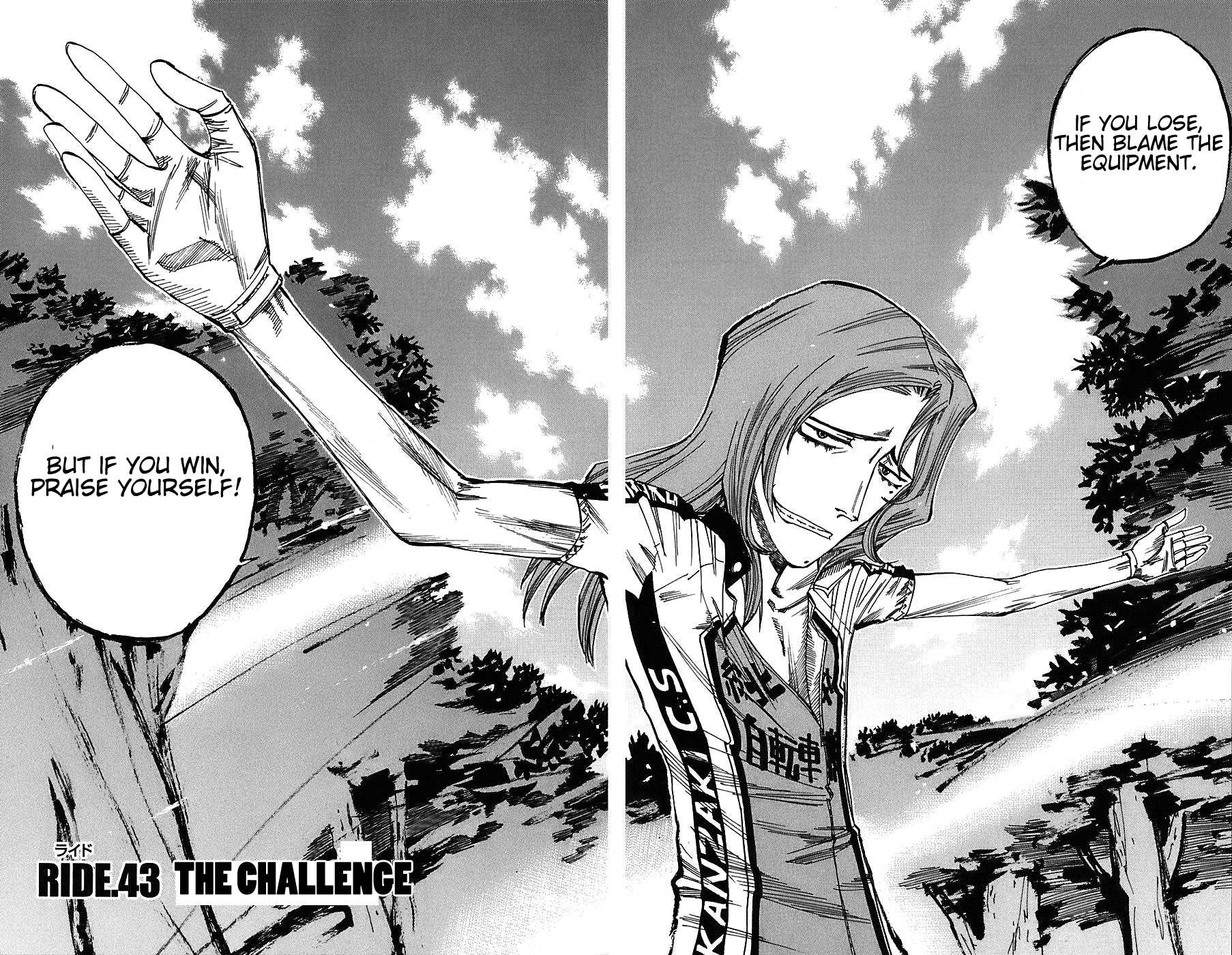 Yowamushi Pedal Chapter 43 page 4 - Chapter 43: The Challenge