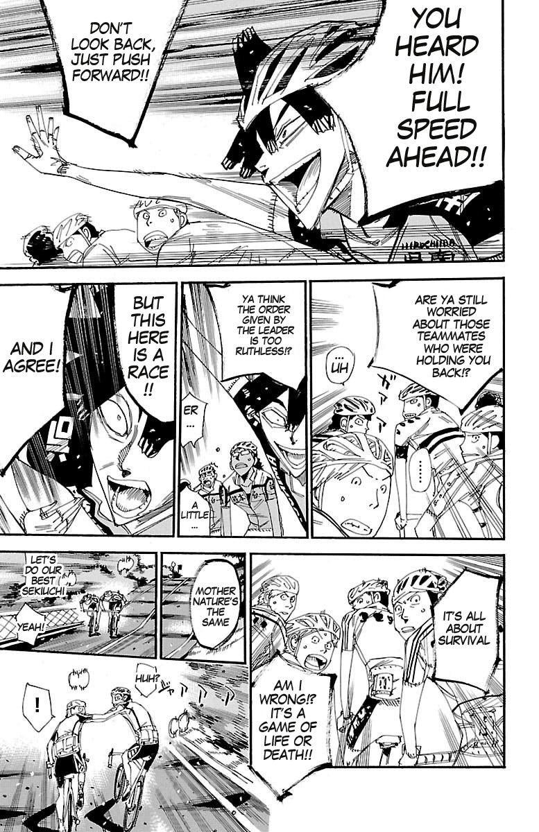 Yowamushi Pedal Chapter 430 page 4 - Chapter 430: Land shark