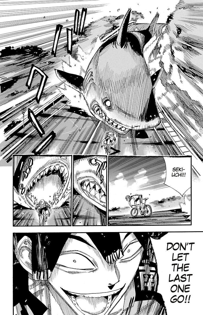 Yowamushi Pedal Chapter 430 page 6 - Chapter 430: Land shark
